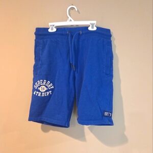 3/16 Superdry Blue Shorts